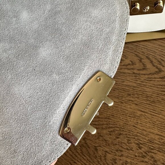 NEW！Furla My Play Interchangeable Metropolis Leather Flap -Bohemia brown - Picture 4 of 8